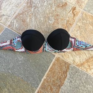 LA HEARTS PACSUN strapless bathing suit top